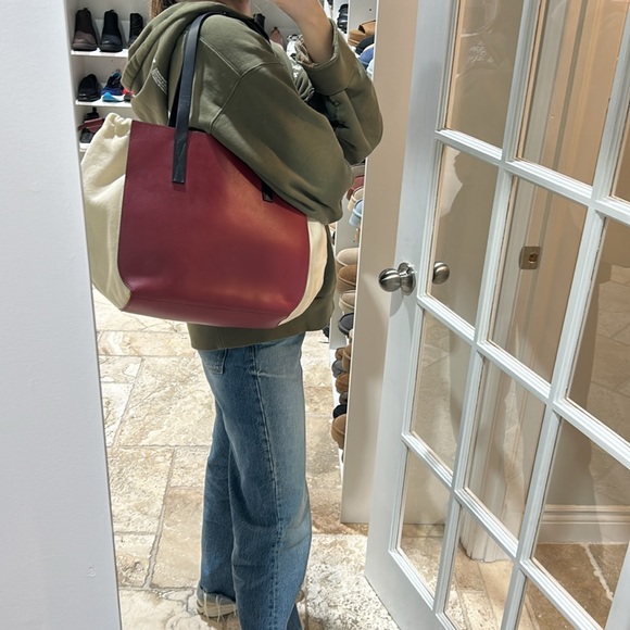 MARNI Gusset Leather Shoulder Bag - Picture 8 of 15